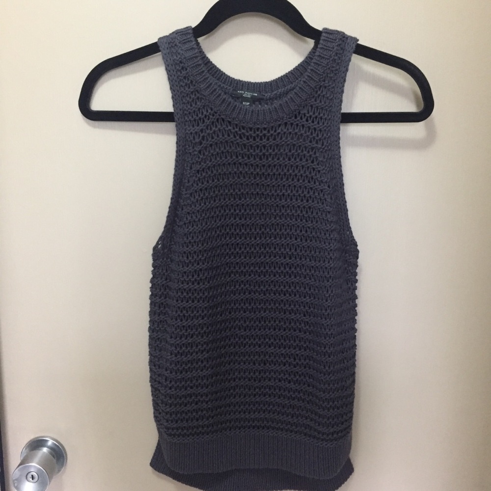 Ann Taylor open knit top